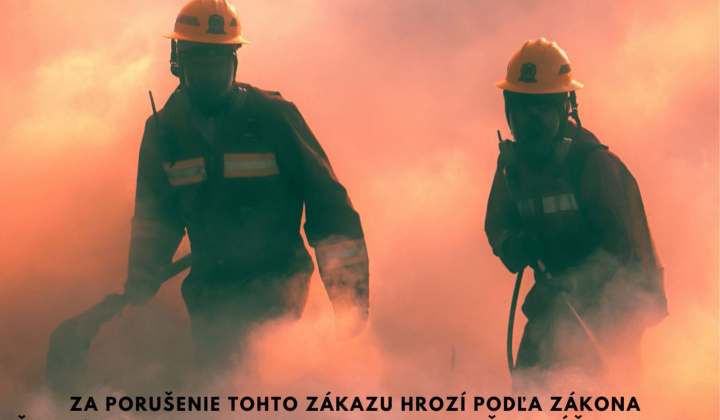 Fotka - KR Hasičského a záchranného zboru v Banskej Bystrici upozorňuje