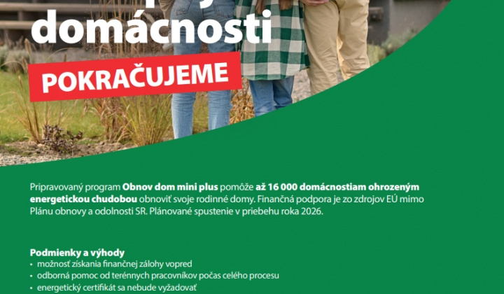 Fotka - Program OBNOV DOM MINI PLUS